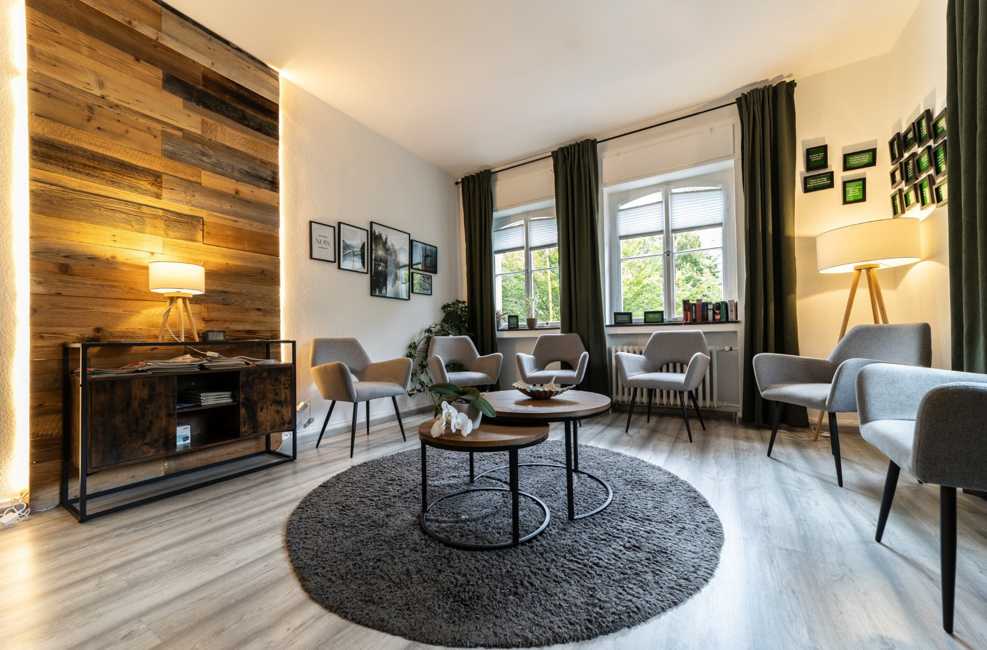 Wartezimmer der Praxis